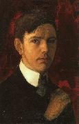 August Macke Self Portrait  ssss Norge oil painting reproduction